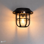 Set 4 lampi solare gradina cu incarcare automata RAZO, Rezistente exterior, LED, Iluminat ambiental exterior, 14,5x12,9x14,1 cm