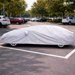 Husa auto RAZO, Marimea L, Impermeabila, Protectie completa impotriva prafului, ploii, zapezii, razelor UV, pentru exterior, interior