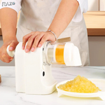 Zdrobitor gheata electric RAZO, Multifunctional pentru cocktailuri, bauturi reci, deserturi, racoritoare, Utilizare rapida, Alb