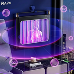 Lampa anti tantari UV portabila RAZO, Reincarcabila Type C, Baterie 4000mAh, Silentioasa, Fara substante chimice, Functie iluminare ambientala, Design compact cu agatatoare
