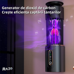 Lampa anti tantari cu iluminare RAZO, 3 temporizatoare, Reincarcabila USB, Captare insecte prin lumina UV, Fara substante chimice, Functionare silentioasa, Design compact
