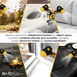 Suflanta portabila cu 2 acumulatori RAZO, Wireless, Incarcator, Geanta transport, Motor puternic, Multifunctionala
