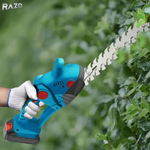 Foarfeca electrica 2 in 1 pentru gradina RAZO, Acumulator 48V, Taiere precisa cu lame interschimbabile, 2 Acumulatori, Design ergonomic, Portabila fara fir