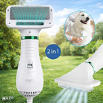 Perie pentru animale cu uscator integrat RAZO, 2 viteze, Pentru caini, pisici, iepuri