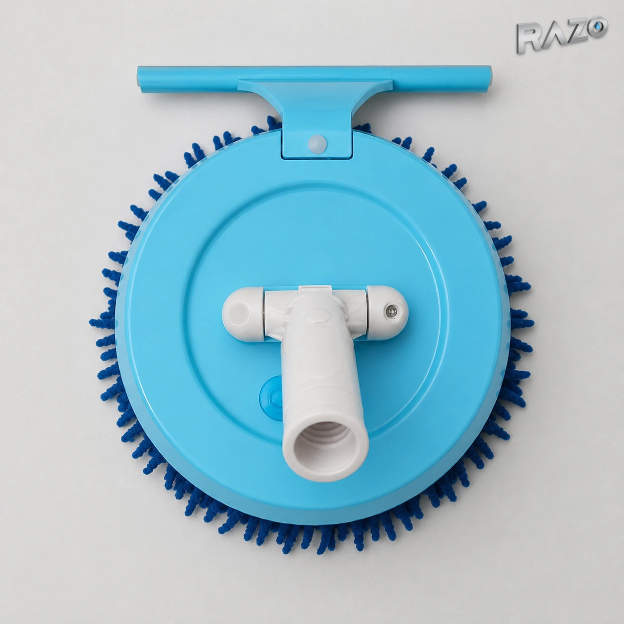 Perie electrică pentru geamuri XM98 cu mâner telescopic, alb și bleu - imagine produs 7
