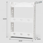 Organizator de baie cu 3 polițe pentru cosmetice și accesorii RAZO - imagine produs 3
