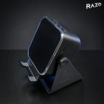 Suport RAZO pentru telefon cu boxă Bluetooth, reglabil, 15 × 13 × 10 cm, negru - imagine produs 5