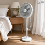 Ventilator cu picior ShenLian SLL-339A-1, reglabil, alb - imagine produs 3