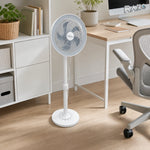 Ventilator cu picior ShenLian SLL-339A-1, reglabil, alb - imagine produs 4