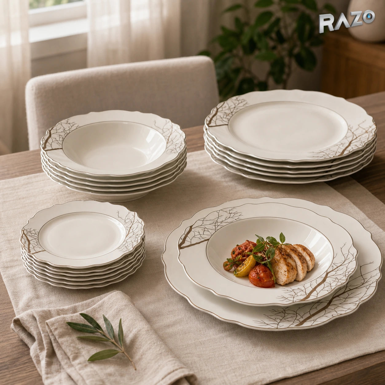 Set masă Malooki 18 piese 718-1982 - imagine produs 2