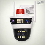 Cameră de supraveghere Wi‑Fi RAZO RAZZ-0789, 4 lentile, PTZ, IP66, alb-negru - imagine produs 5