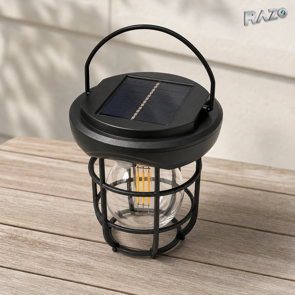 Felinar solar cu senzor de mișcare RAZO CL-T66, 3 moduri de iluminare - imagine produs 5