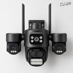 Cameră de supraveghere Wi-Fi RAZO F1, 3MP, iCSee, neagră - imagine produs 1