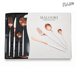 Set de tacâmuri MALOOKI Luxury Collection, 24 de piese din inox - imagine produs 5