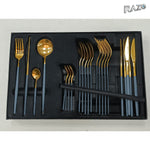 Set de tacâmuri MALOOKI Luxury Collection, 24 de piese din inox - imagine produs 4