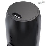 Spumator electric de lapte reîncărcabil KJBQ-7, ABS, negru - imagine produs 4
