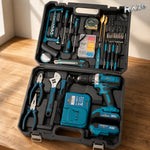 Trusă de scule cu bormașină fără fir și 2 baterii 36V - imagine produs 2