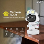 Cameră de supraveghere Wi-Fi 2 MP, PTZ 355°/45°, vedere nocturnă, tracking și audio bidirecțional