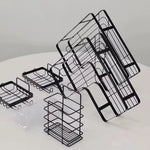 Organizator de colț pentru duș din metal, cu montare pe perete - imagine produs 4