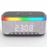 Boxă portabilă Bluetooth 5.3 cu iluminare LED RGB și încărcare wireless 15 W - imagine produs 1