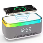 Boxă portabilă Bluetooth 5.3 cu iluminare LED RGB și încărcare wireless 15 W - imagine produs 6