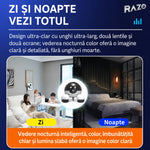 Robot inteligent de monitorizare pentru animale, cameră 1080P și control prin aplicație - imagine produs 6