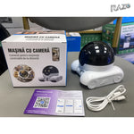 Robot inteligent de monitorizare pentru animale, cameră 1080P și control prin aplicație - imagine produs 7