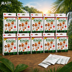 Set 10 pachete plasturi detox pentru picioare RAZO, Efect relaxant, Revitalizare, Utilizare nocturna, Somn odihnitor, 100 bucati