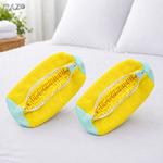 Set 2 saculeti RAZO pentru spalat incaltaminte, 1200+ peri chenille, Protectie pantofi, Tambur masina, Fermoar invizibil, Marimi pana la 43, 39x19 cm, Galben