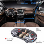 Cameră auto DVR Full HD 1080P cu două lentile - imagine produs 3
