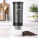 Espressor Portabil RAZO, 3 in 1, 20 Bari, Compatibil capsule Nespresso, Dolce Gusto, cafea macinata, Incalzire rapida 92°C, Baterie reincarcabila 7500 mAh, USB Type-C, Ideal pentru masina, camping, calatorii