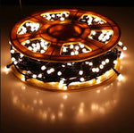 Instalație Liniară de Crăciun 100m cu 480 LED-uri – Multicolor / Alb Cald / Alb Rece / Albastru, IP44, 220V