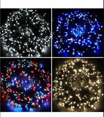 Instalație Liniară de Crăciun 100m cu 480 LED-uri – Multicolor / Alb Cald / Alb Rece / Albastru, IP44, 220V