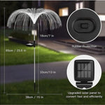 Lampa Solară Tip Meduză – Fibra Optică RGB