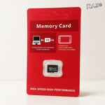 Card de memorie microSD/TF 64 GB în ambalaj roșu - imagine produs 1