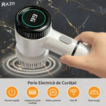 Perie electrica de curatare 5 in 1 RAZO, Reincarcabila USB, 3 viteze, 5 capete interschimbabile, Rotatie 360°, Baterie 1200mAh