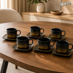 RAZZ razz-0728 set complet cu 6 cesti si 6 farfurioare - imagine 4