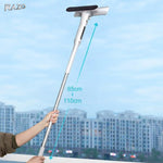 Stergator geamuri 2 in 1 RAZO cu pulverizator, Colector automat apa, Maner aluminiu 110 cm, Curatare fara urme