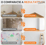 Trafaletul Magic 2-în-1  RAZO, cu vopsea lavabilă albă, 500 g și rolă detașabilă